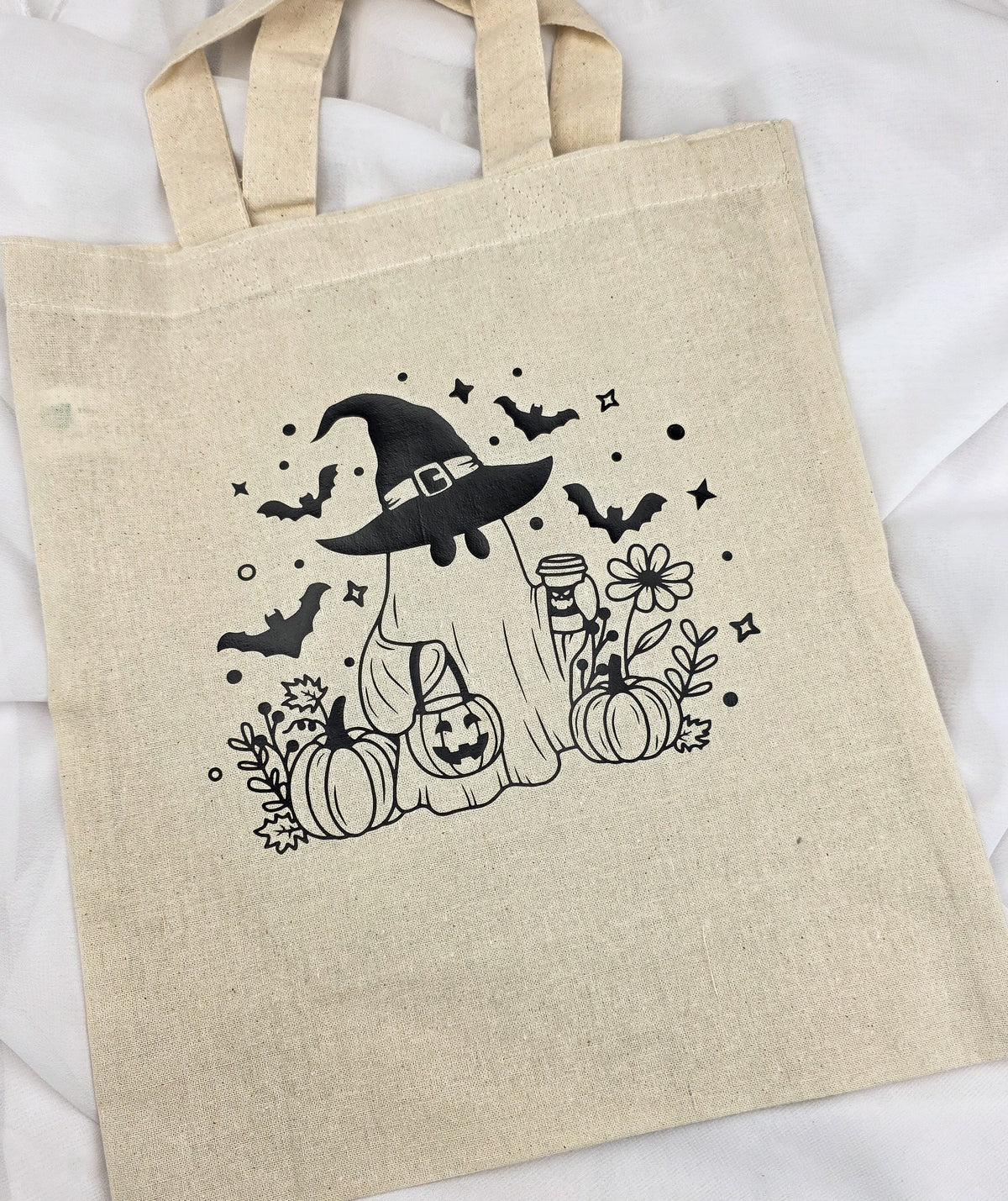 Halloweenbeutel ohne name mit Geistermotiv