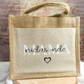 Personalisierte Jute Tasche Mama mit Kindernamen – Geschenk Muttertag